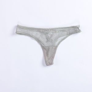 Celine: Green Lace Panty/Thong